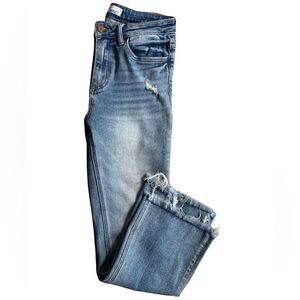 Vervet - Women’s High-Rise Distressed Kick Flare Jeans (EUC) Size: 26